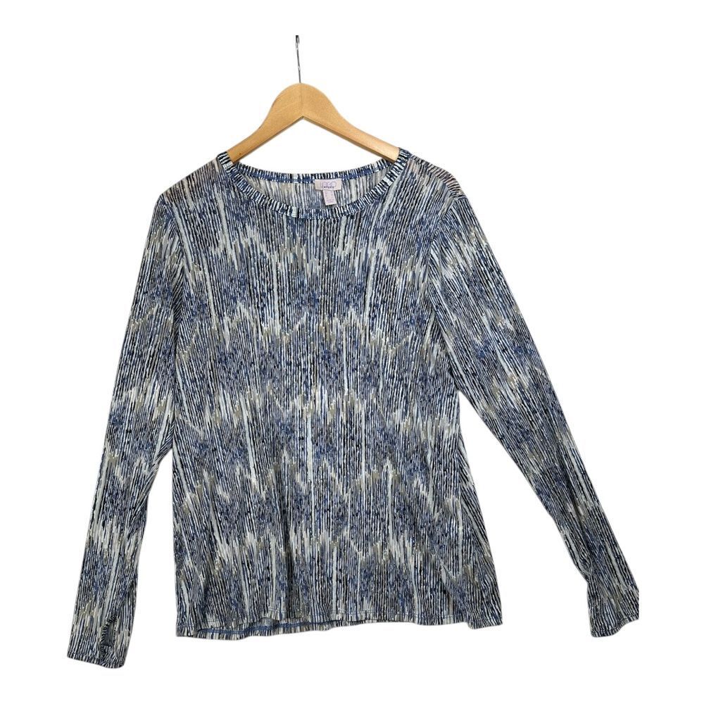 LOGO Layers Long‎ Sleeve Shirt size Medium Multicolor